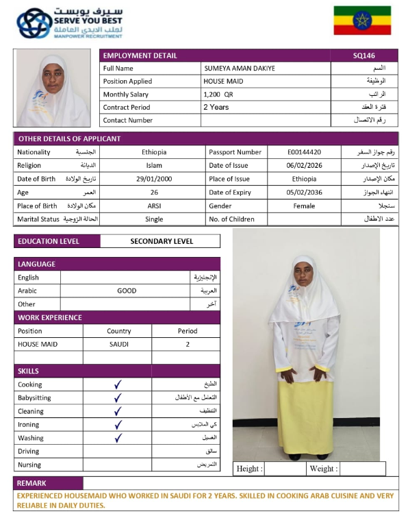 SUMEYA AMAN