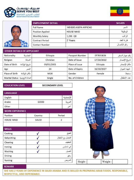 MEKDES ASEFA