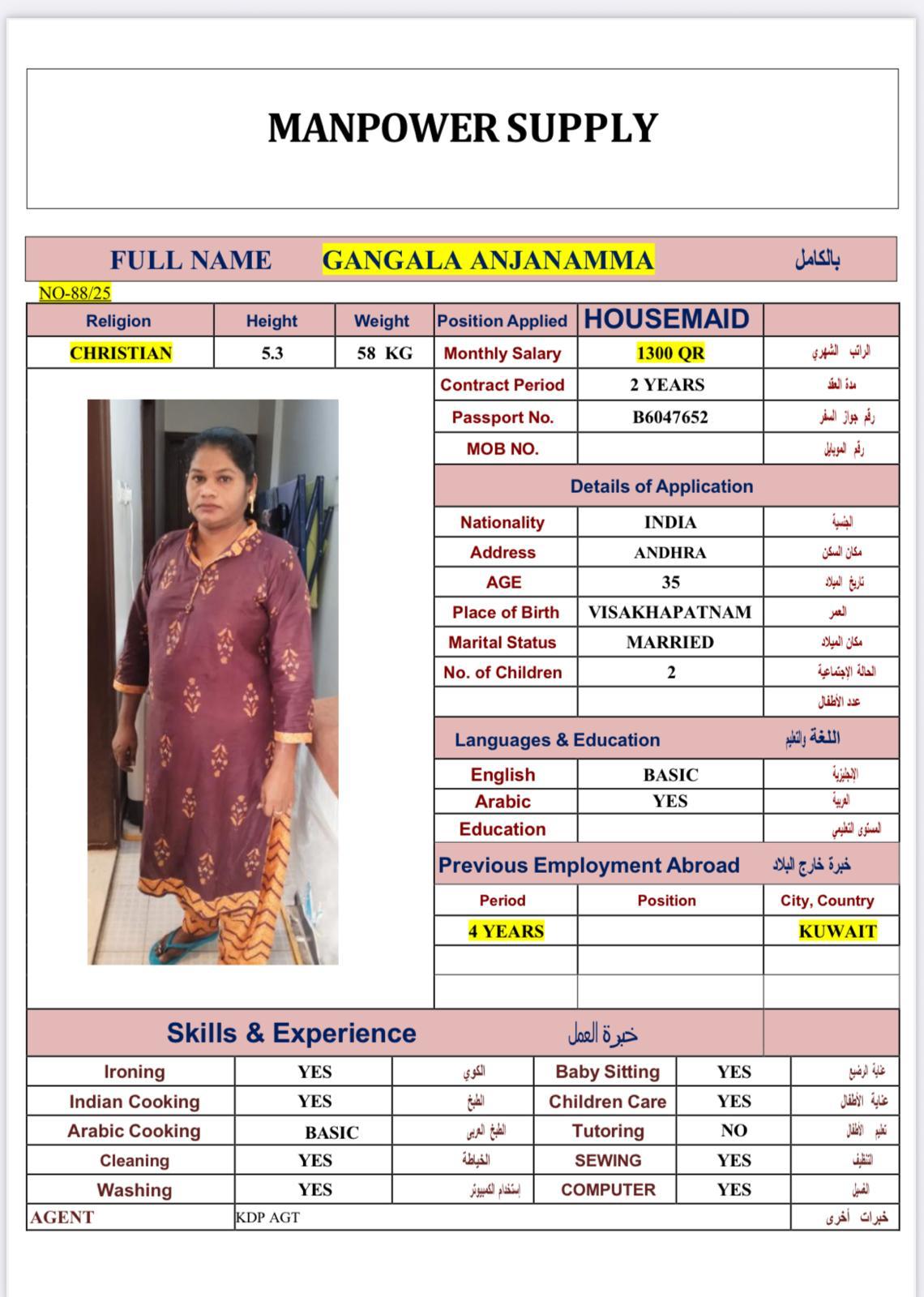 GANGALA ANJANAMMA