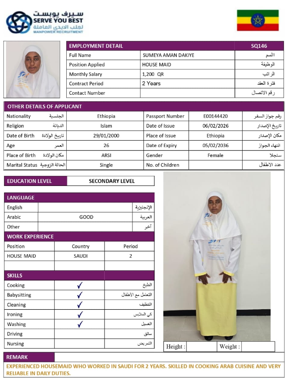 SUMEYA AMAN
