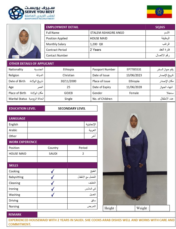 ETALEM ashagre