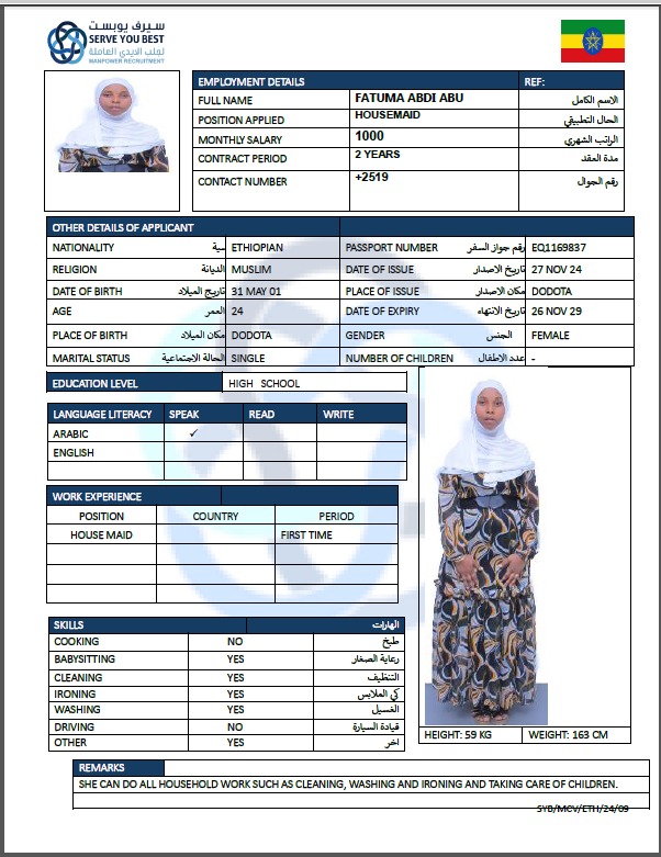 FATUMA ABDI ABU 