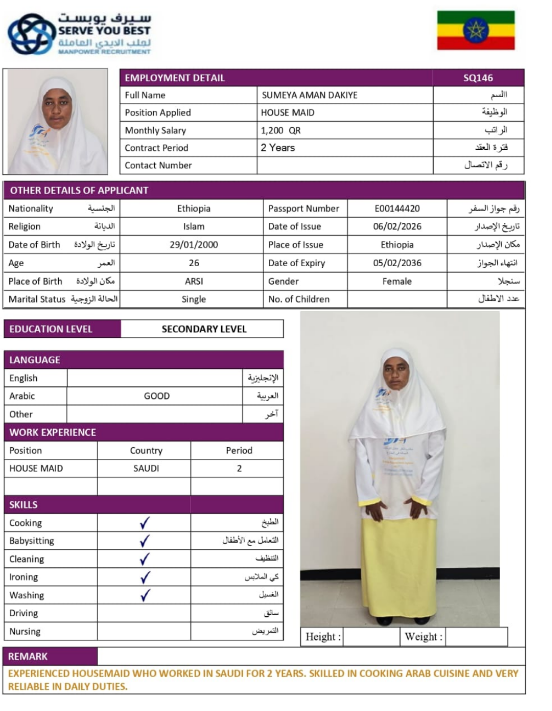 SUMEYA AMAN