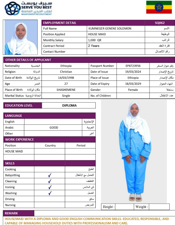 KUMNEGER GENENE