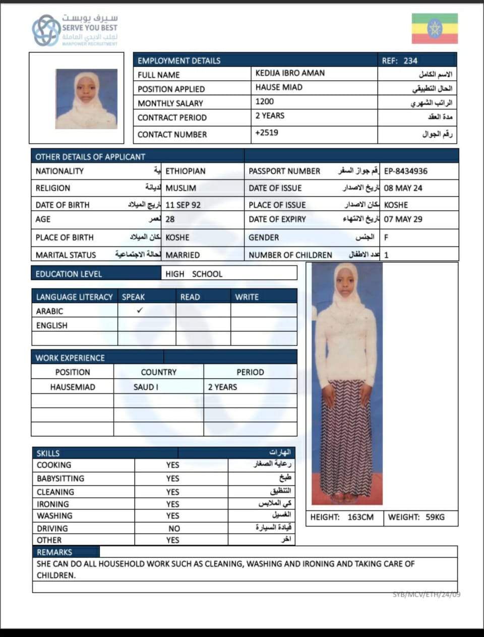 KADIJA IBRO AMAN