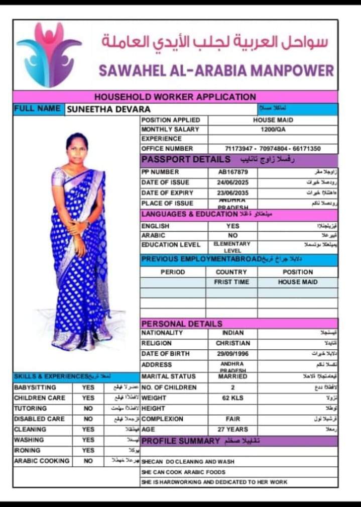 SUNEETHA DEVARA