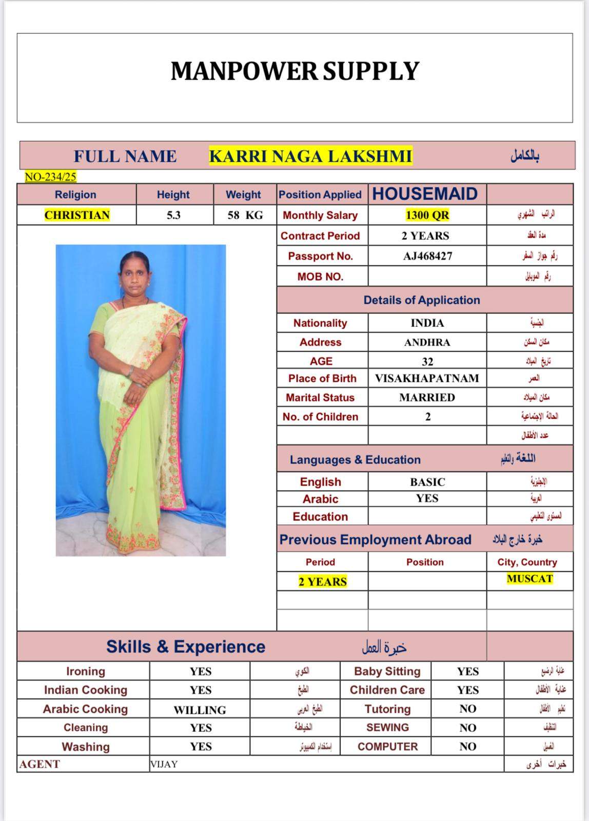 KARRI NAGA LAKSHMI
