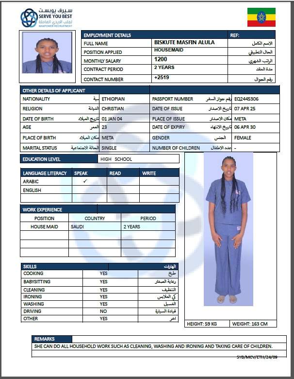 BISKUTE MASFIN ALULA