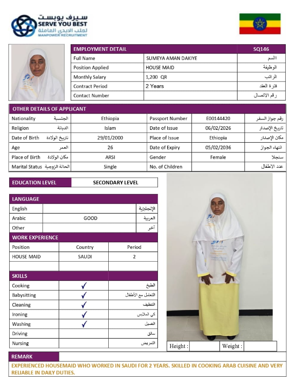 SUMEYA AMAN