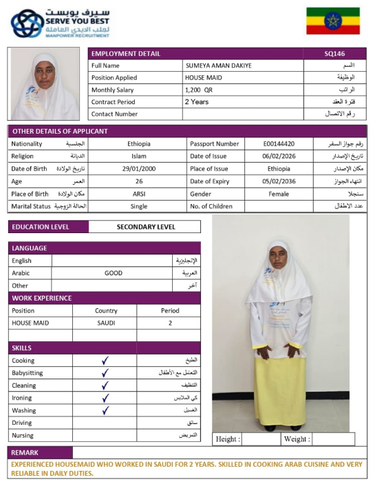 SUMEYA AMAN